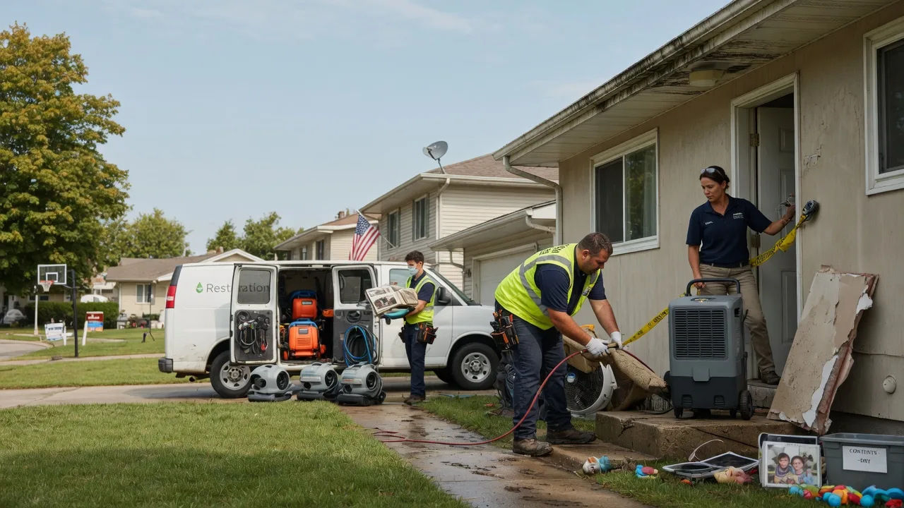 Water Damage Restoration in Ashley, IN near me